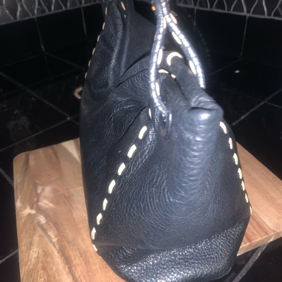 Monsac  Purse in soft pebble Leather black - Picture 10 of 10